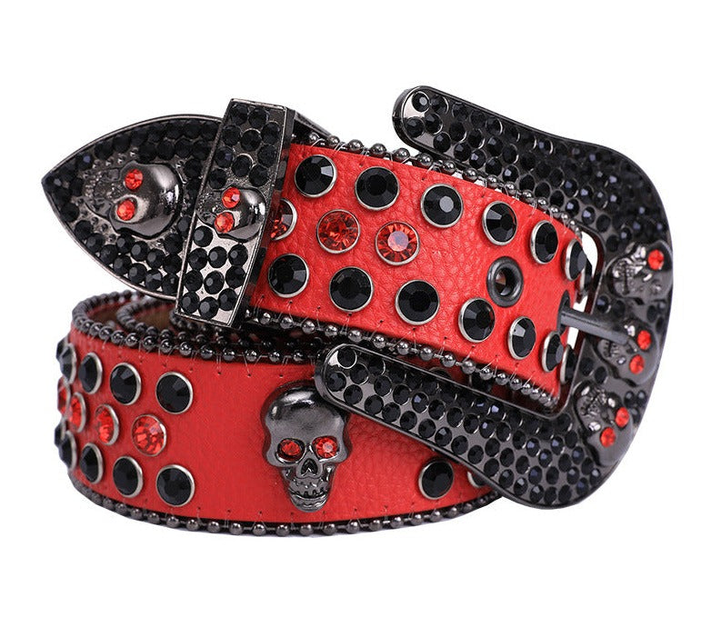 Grime "Skully" Studded Belt