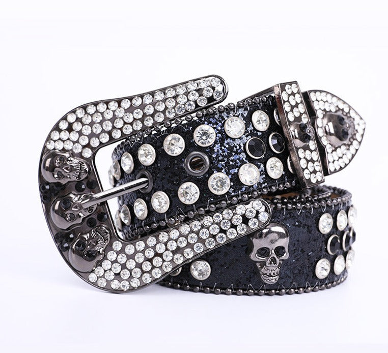 Grime "Skully" Studded Belt