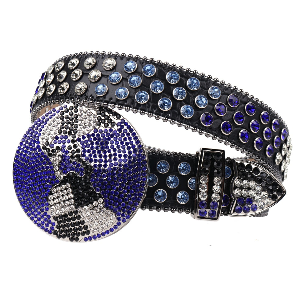 Grime "Global" Studded Belt